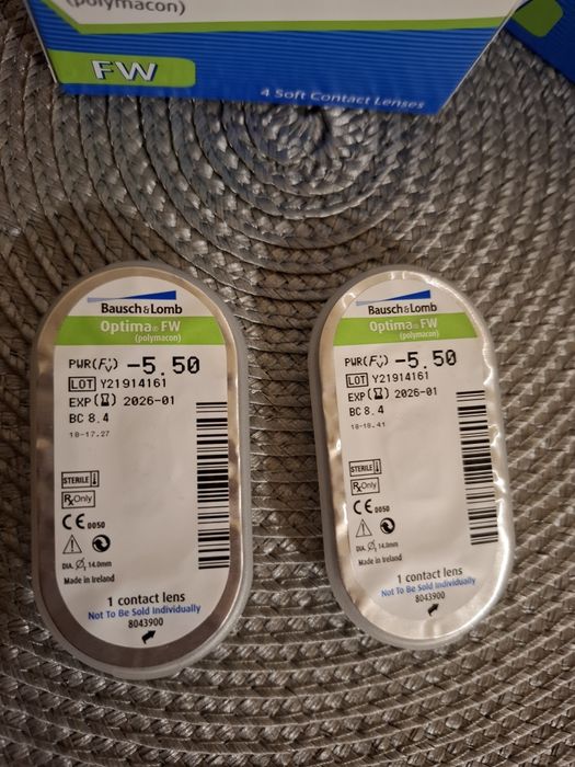 Контактни лещи OPTIMA