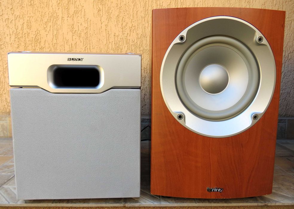 Subwoofer activ Sony SA-WMSP 2 , power output of 80W ,Impedance - 8 Ohms , Sub Bass: 200mm cone ,