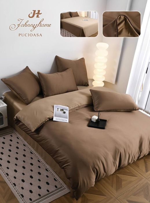 Lenjerie din mătase satinata 6 piese