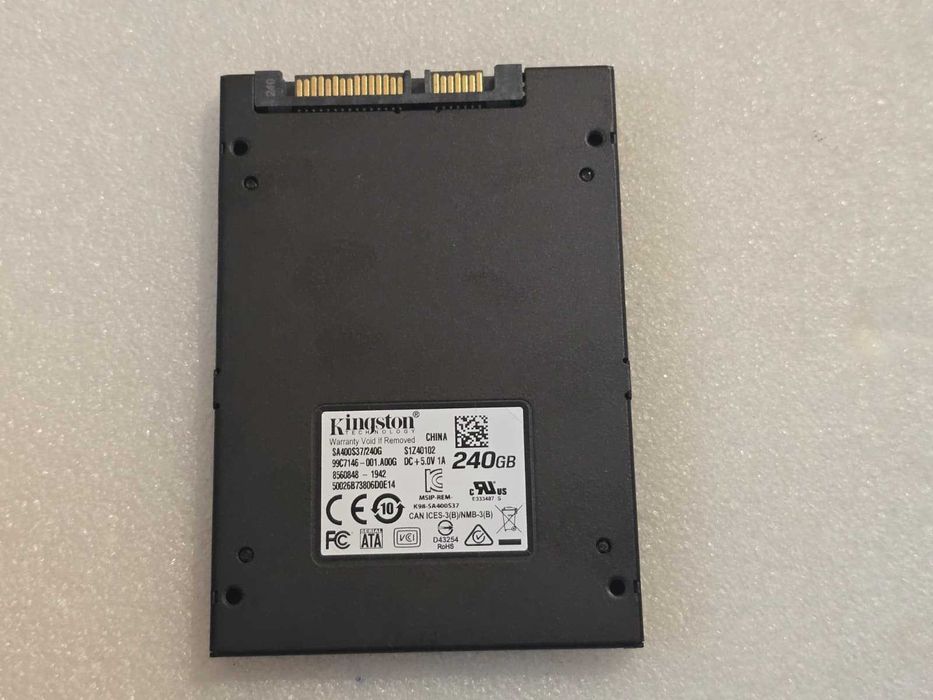 Solid-State Drive (SSD) Kingston A400 240GB, 2.5", SATA III (500 MB/s Citire, 350 MB/s Scriere)