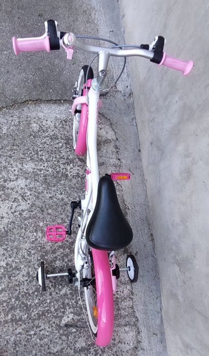 Bicicletă de copii B ' TWIN cadru din oțel pe 16 inchi