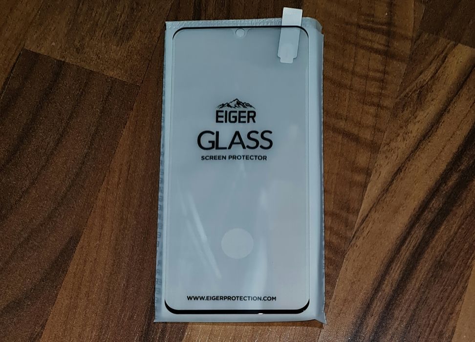 Folie sticla full cover originala Eiger Samsung S20+ S20 Plus 4G 5G