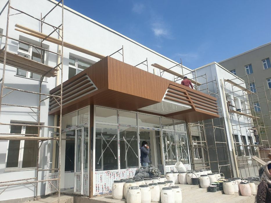 Dokon yoki no turar binolar uchun alyukabond alucabond alikabond usta