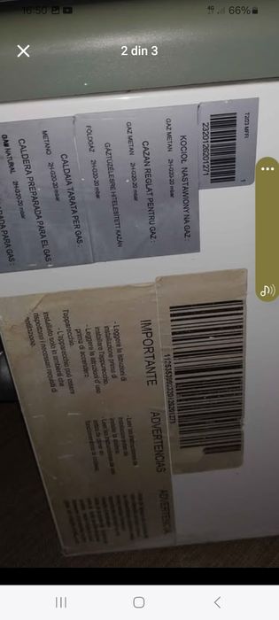 Centrală Ariston microtech Variante.