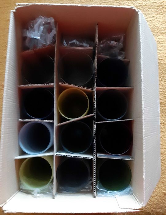 Pahare sonda pentru limonada 10 buc si bonus 5 buc. pentru bere, noi