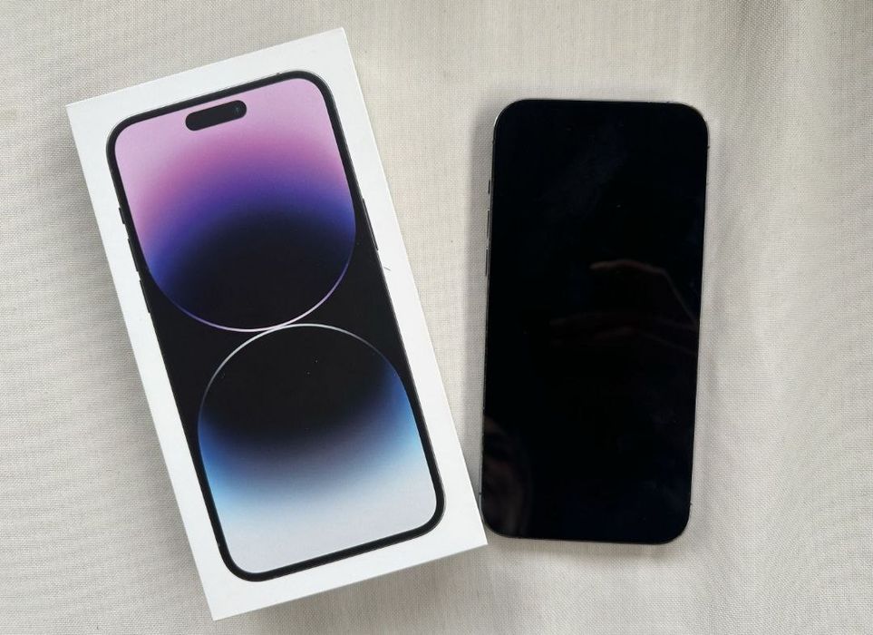 Продам IPhone 14 ProMax 128gb,в фиолетовом цвете,отличное состояние.