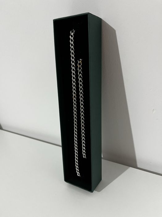 Set lant+bratara din otel inixidabil