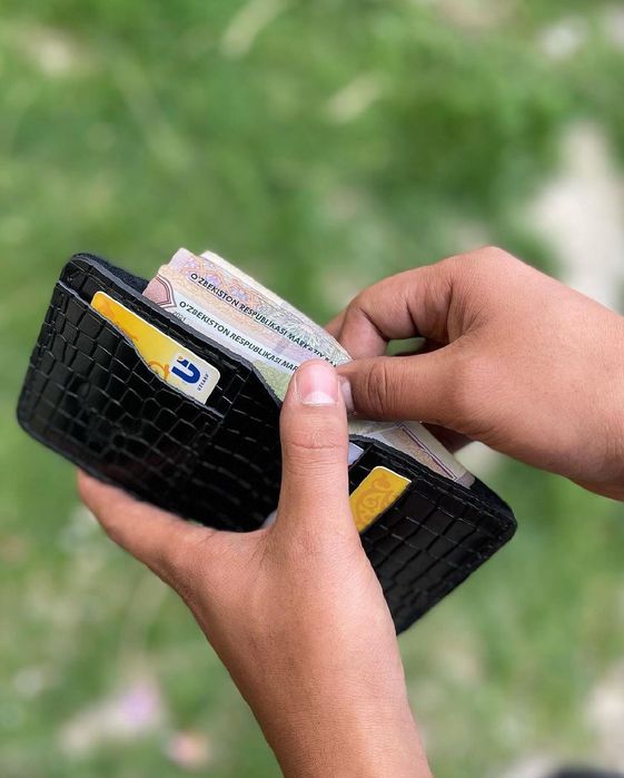 Кошелек из натуральной кожи