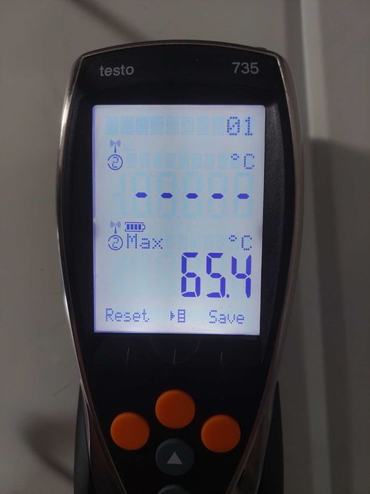 Testo 735-2  Instrument pentru măsurarea temperaturii