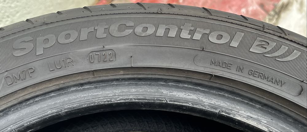 2бр 205/50/17 на 5мм с 22дот Фулда