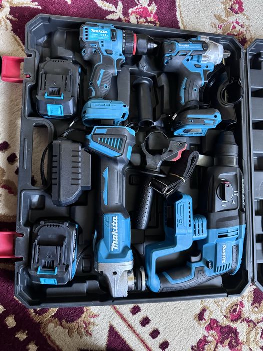 Набор электро инструментов 4 в одном Макита