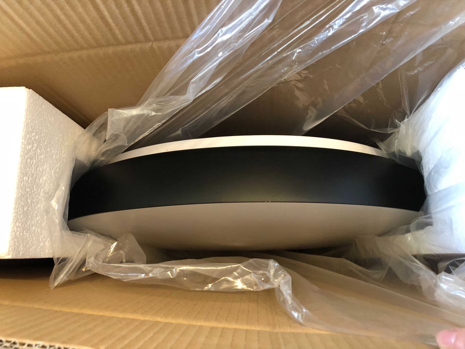 НОВ LED Плафон Redo ERIE 50W 3000K IP22 BK - 26% под пазарната цена !!!