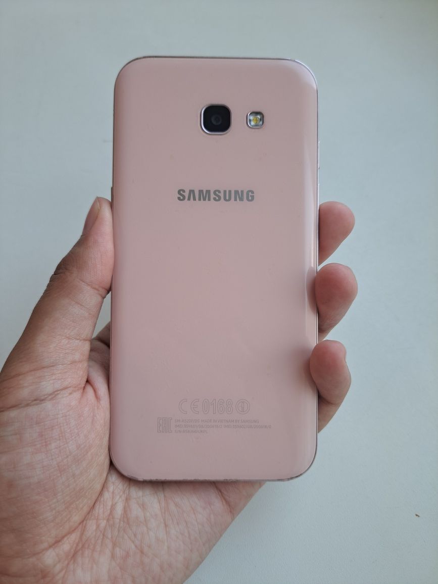 Samsung Galaxy A5 2017 память 32Gb pink: 23 000 тг. - Мобильные телефоны /  смартфоны Астана на Olx