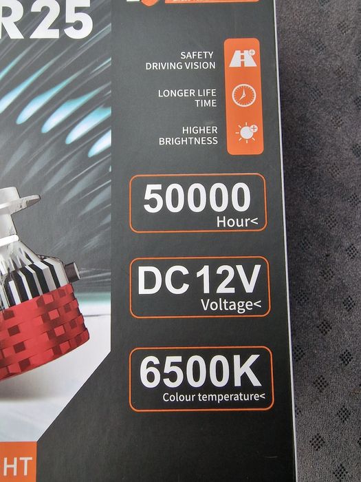 Лед крушки  H1 комплект