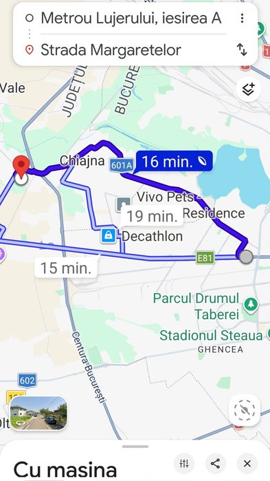 Teren intravilan 2019 mp Dragomiresti Deal // Utilități la poarta