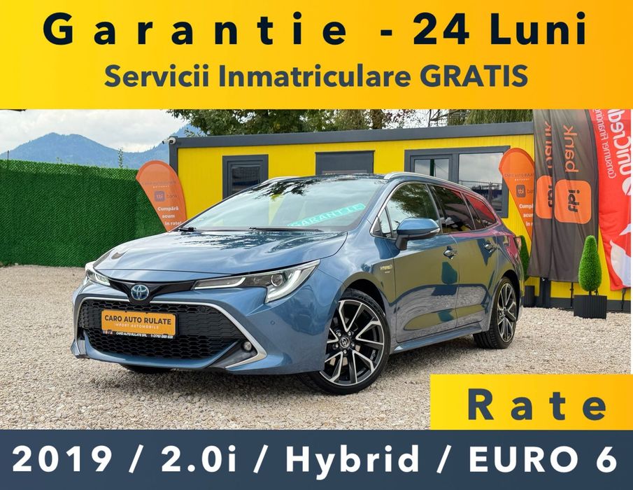 Toyota Corolla 2019 - Hybrid  -Euro 6 - Km Reali -PARC AUTO -RATE -GARANTIE