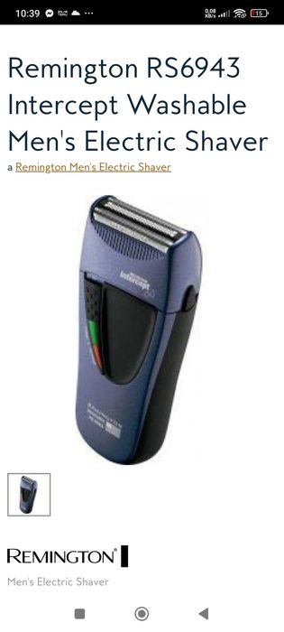 Shaver tuns Remington