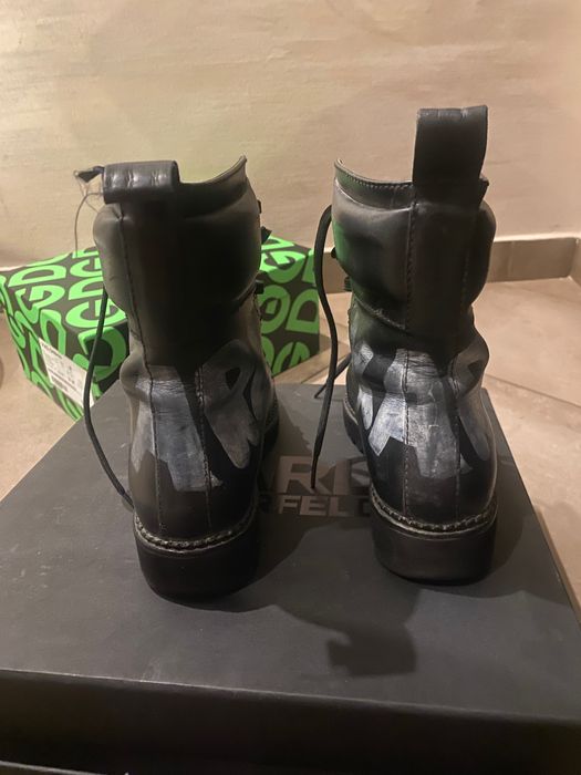 Karl Lagerfeld черни боти