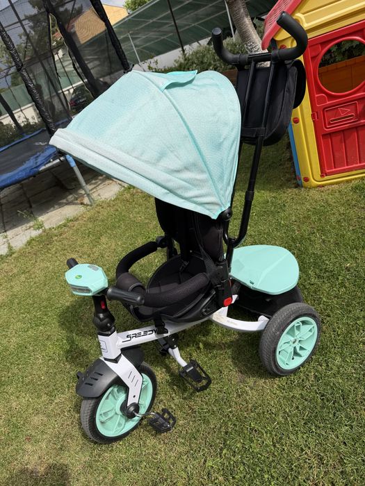 LORELLI Premium Триколка 360° SPEEDY AIR GREEN&BLACK