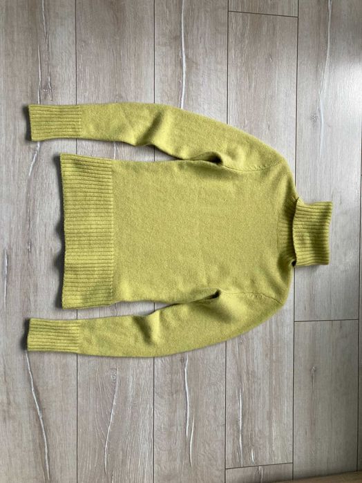 DIVIDED by H&M wool angora дамско поло вълна ангора пуловер 38