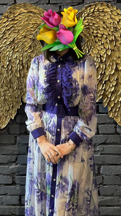 Красивое вечернее платье