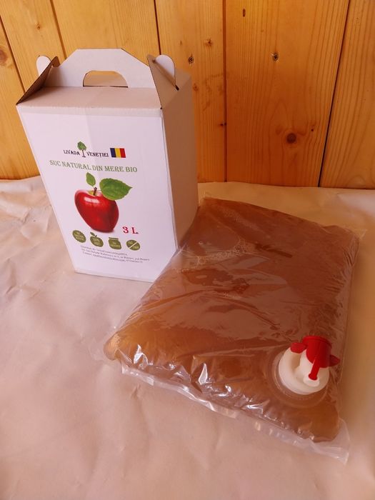 Suc natural din mere bio