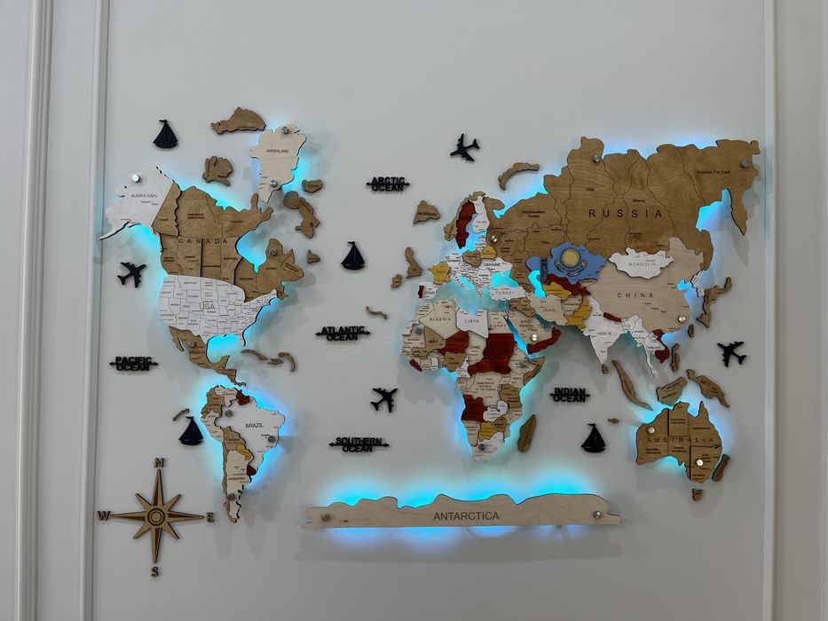 Трендовая Карта мира