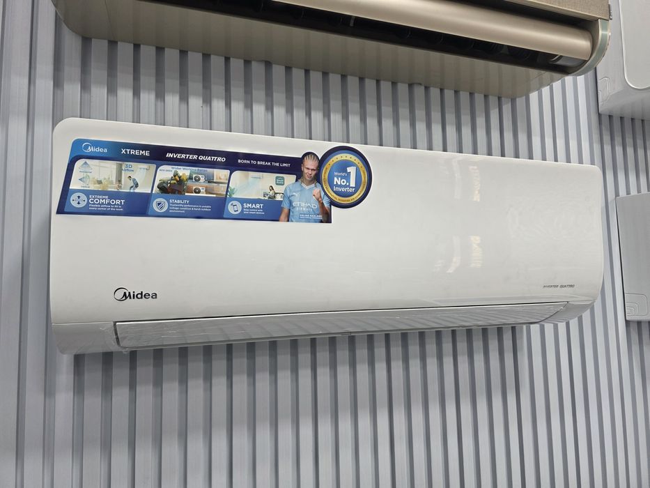 Кондиционер Midea Alba 12 + Призы от Apple!!!