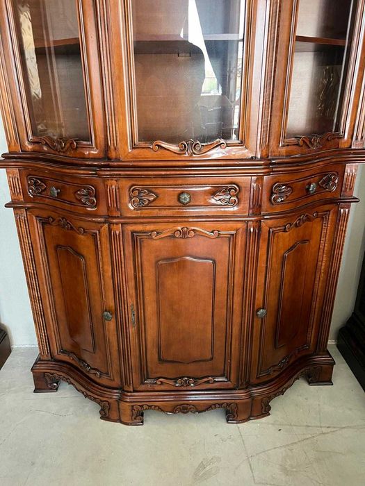 Vitrina Baroc/Lemn masiv!