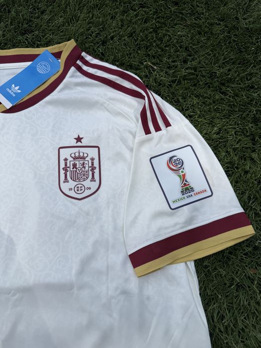Tricou Spania World Cup 2026 away LAMINE YAMAL 19 FAN version