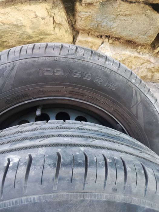 Гуми 195/65/15 с джанти за VW,SKODA,SEAT ,AUDI