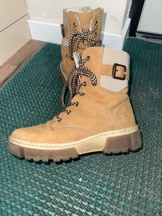 Зимние ботинки Rieker