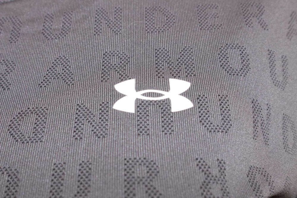 Under Armour дамска блуза сива дълъг ръкав принт loose fit S