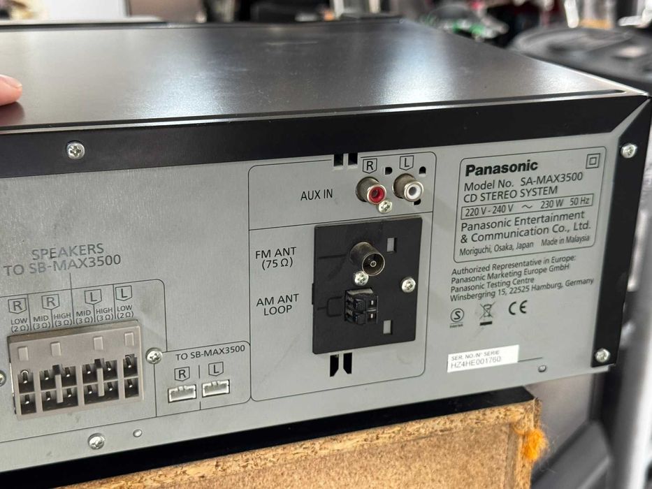 Аудио система PANASONIC SC-MAX3500