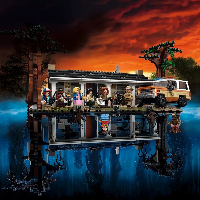 Очень странные дела лего, Stranger things Lego, конструктор