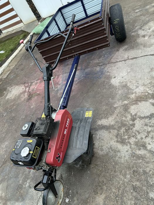 Motocultor + remorca