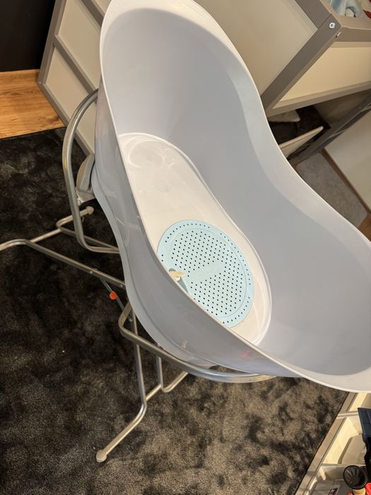 Babymoov - Анатомична вана AquaNest Pearl + стойка