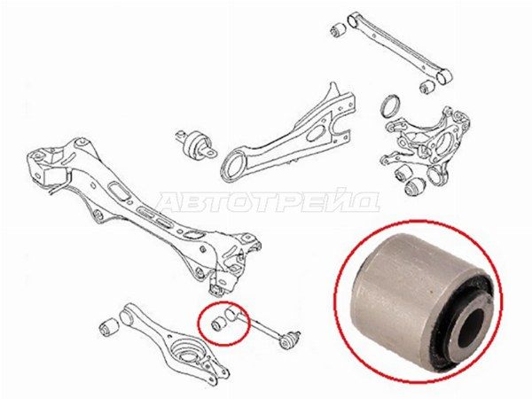 Сайлентблок Kia Ceed
