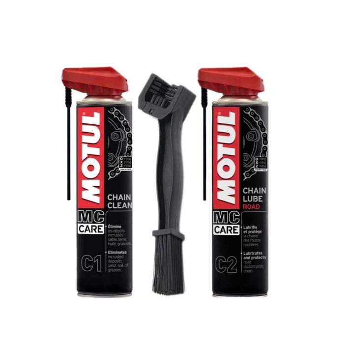 Kit curatare/ungere lant moto Motul