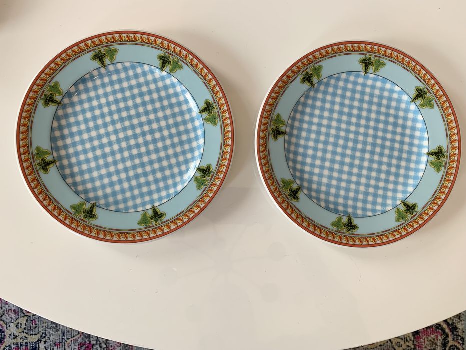 Set mic dejun, 2 farfurii Versace