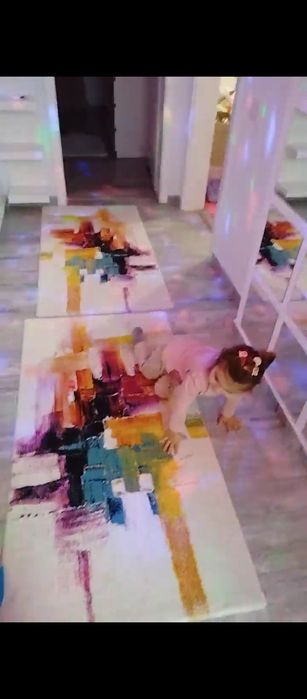 Vând covor 160/230+2mochete 80/150