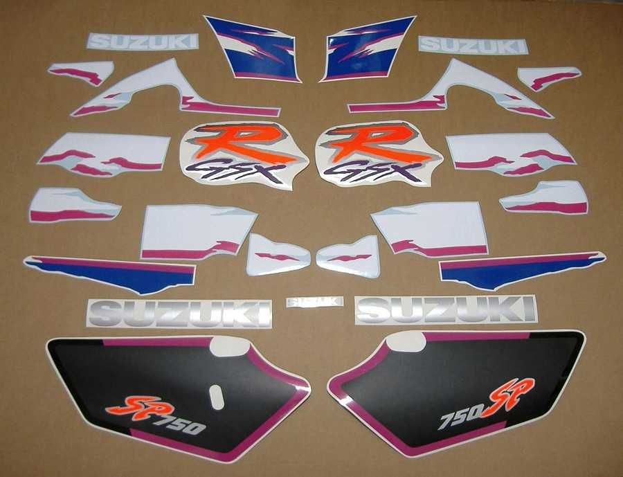 Стикери Сузуки 750 GSXR 1994г-1995г Suzuki ГСXР лепенки графики 750W