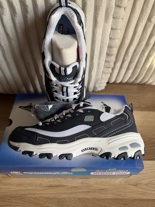 Adidași Skechers D'Lites Biggest Fan Noi 37.5 (24.5 cm) - Originali în cutie