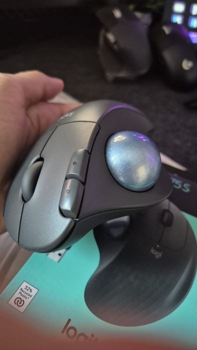 Mouse Logitech ERGO M575S Wireless, Nou, desigilat.