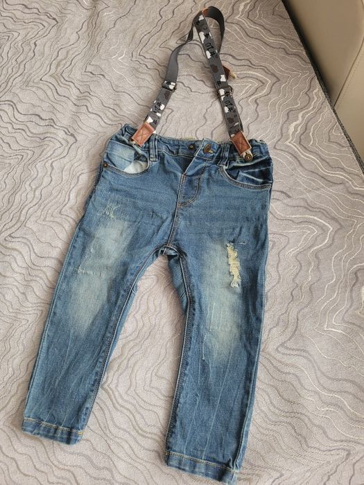 Джинсы на мальчика от 6 мес