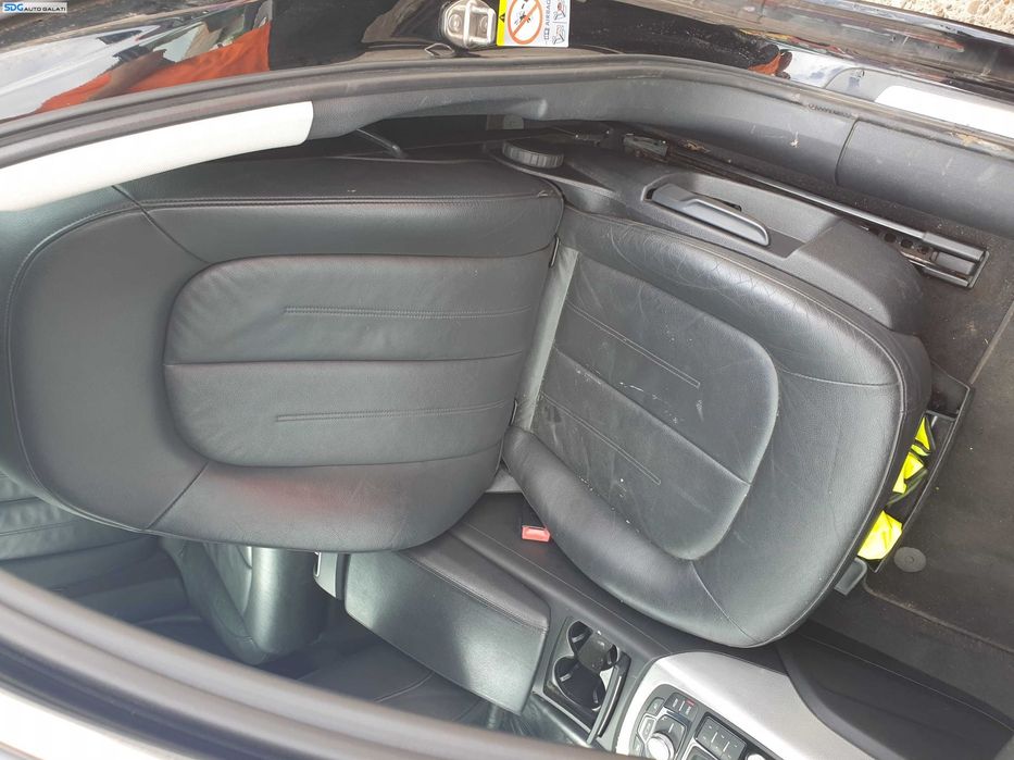Interior Piele Scaune Stanga Dreapta Fata Fara Incalzire si Bancheta Spate cu Spatar Rabatabil Audi A6 C7 Break Avant NFL Non Facelift 2011 - 2014 [K5437] [K5438] [K5439] [K5440]
