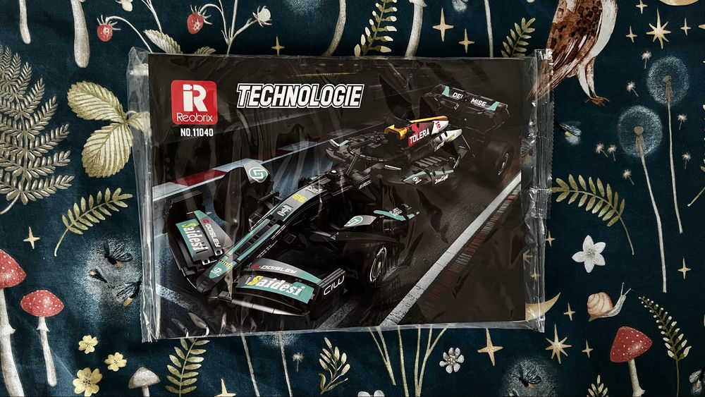 F1 Mercedes Car Lego Techno Reobrix