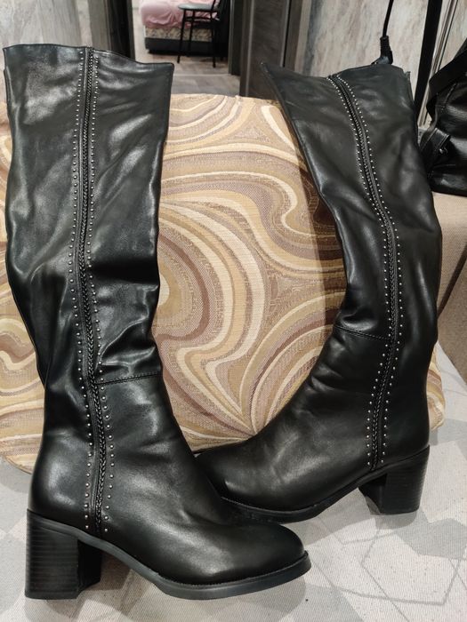 Ботфорты зимние 40 размер сапоги