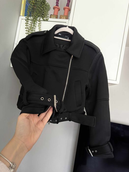 Късо преходно яке Asos черно