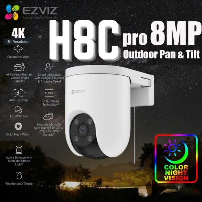 Kamera Ezviz CS-H8c pro  (8MP)